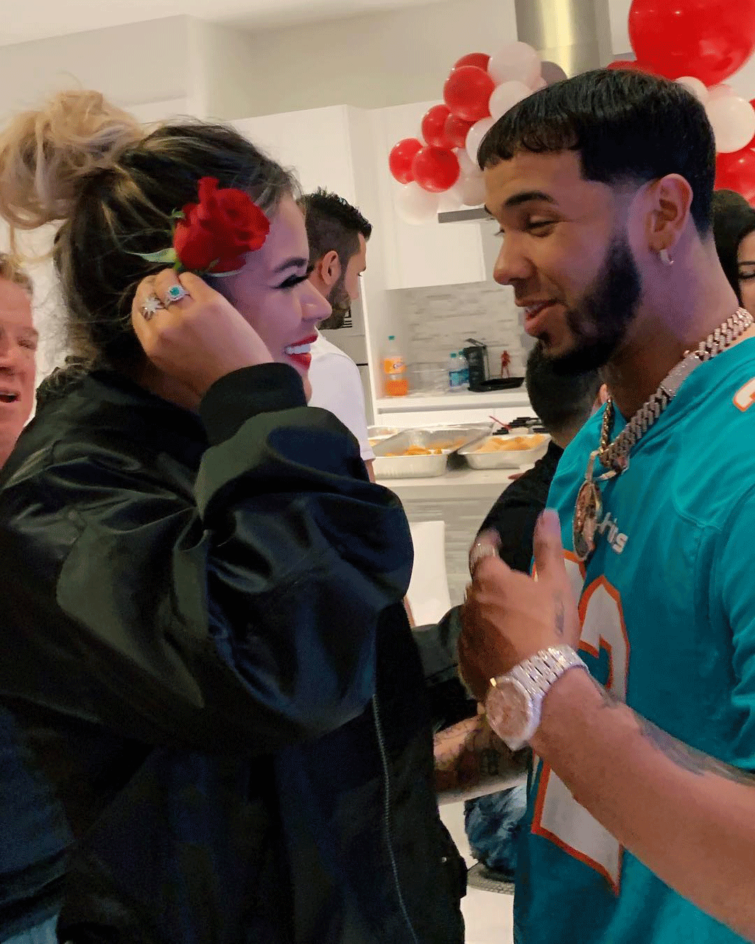 Anuel Aa Karol G Hand Tattoo Best Tattoo Ideas